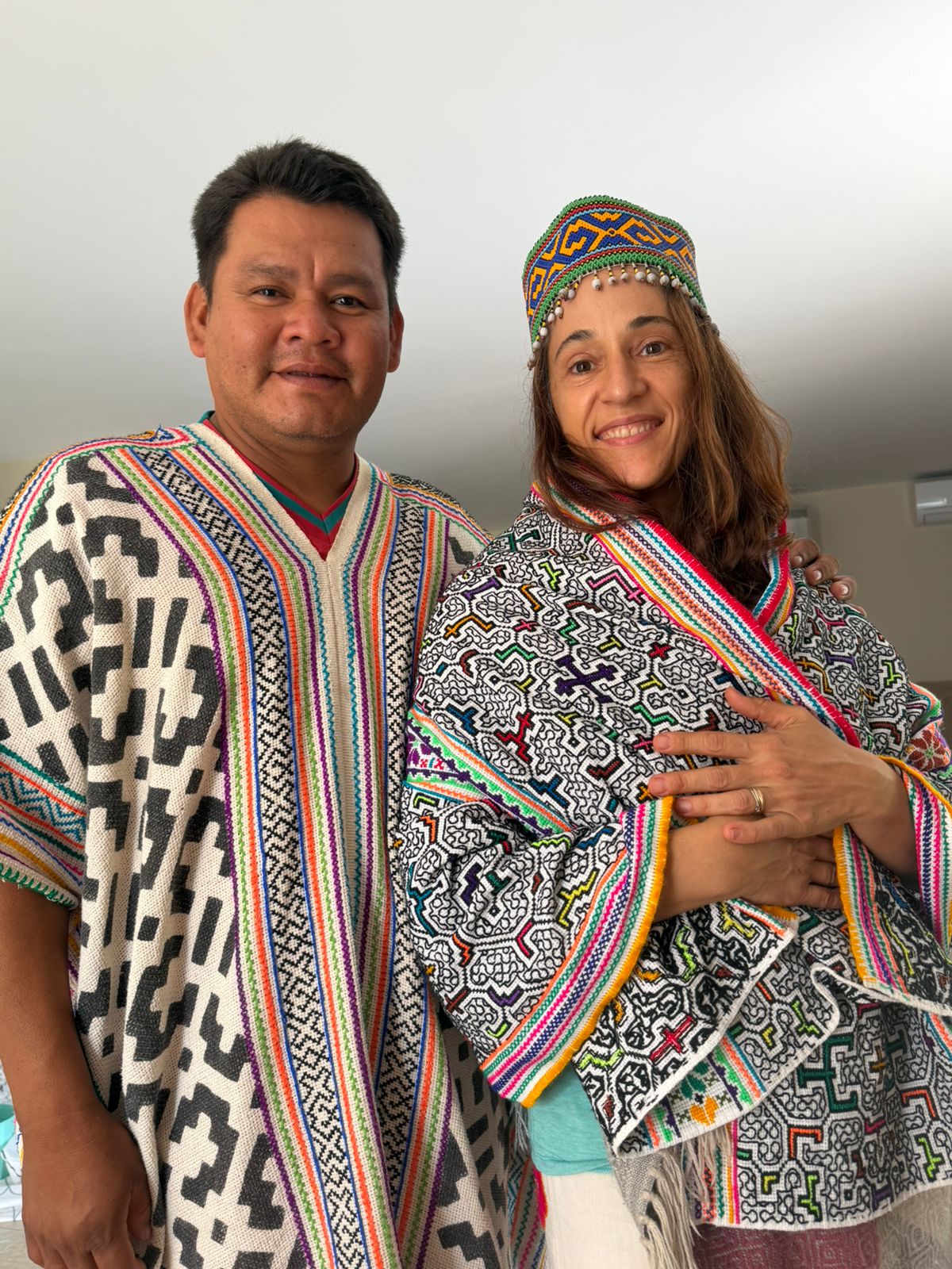 Simona Adriani e Fidel Arevalo Mori